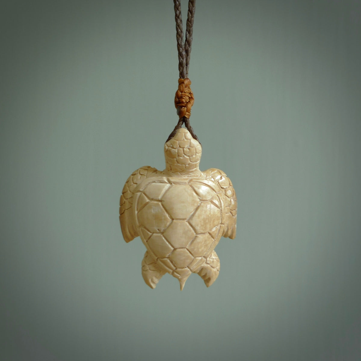 Sea turtle hot sale necklace bone